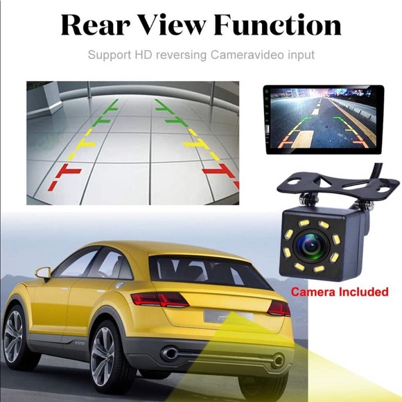 New 10 inch Touchscreen Car Stereo Bluetooth Backup Camera Gps Wifi - Picture 10 of 11